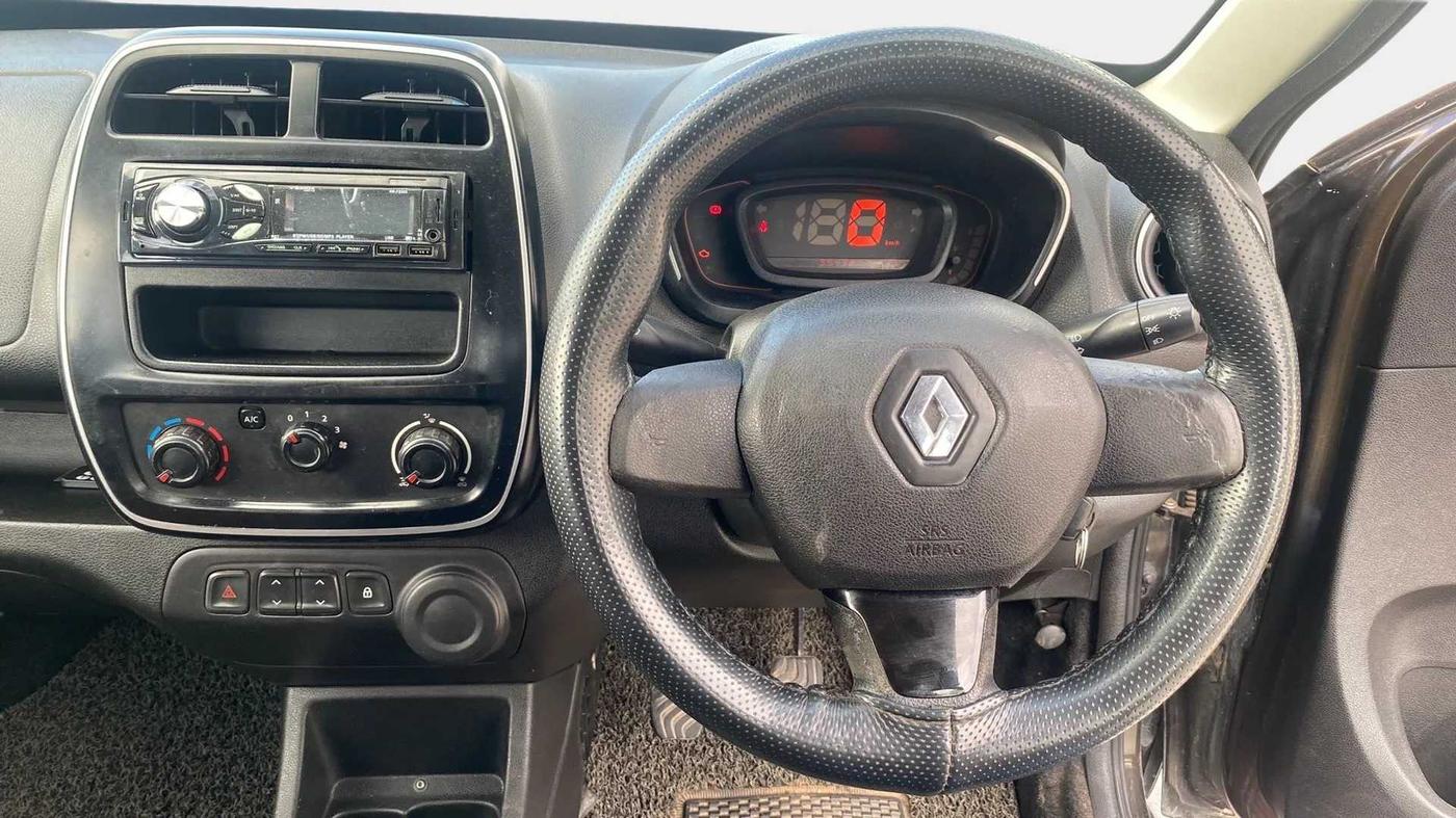2019 Renault Kwid RXL, Petrol, Manual, 55,428 km, Steering Wheel Close Up