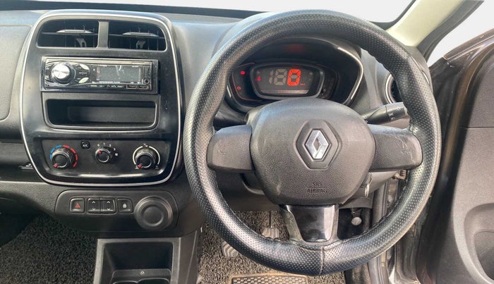 2019 Renault Kwid RXL, Petrol, Manual, 55,428 km, Steering Wheel Close Up