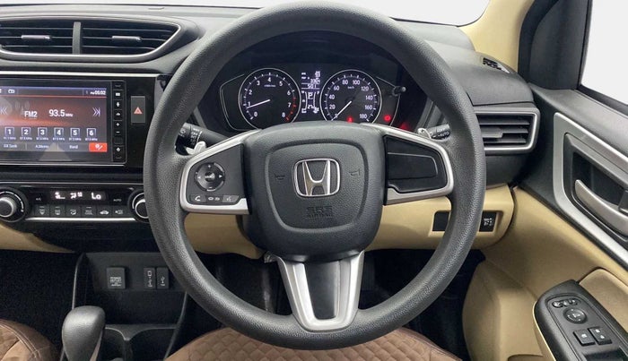 2021 Honda Amaze 1.2L I-VTEC VX CVT, Petrol, Automatic, 21,140 km, Steering Wheel Close Up