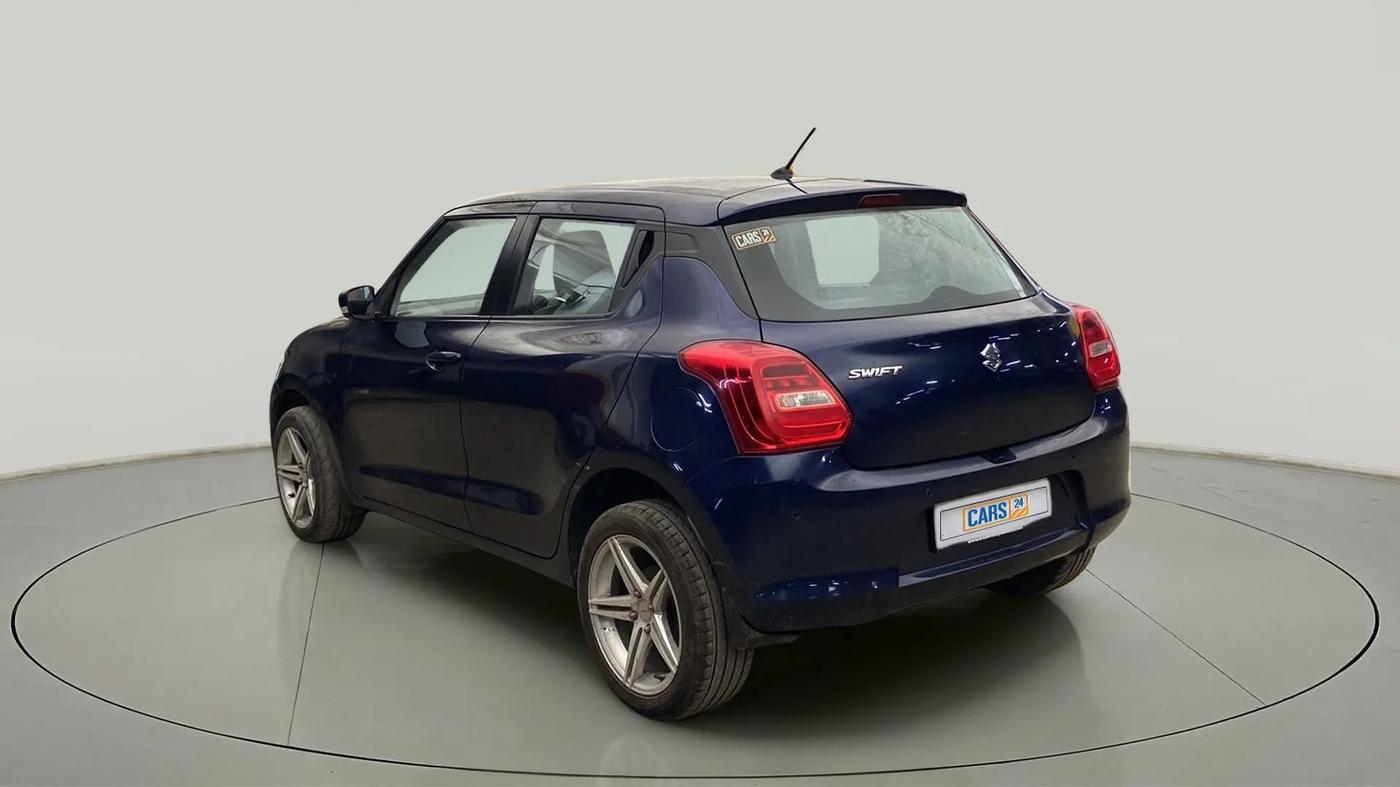 2021 Maruti Swift VXI AMT, Petrol, Automatic, 29,720 km, Left Back Diagonal
