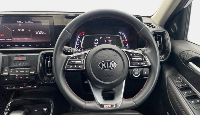 2020 KIA SONET GTX PLUS 1.0 DCT, Petrol, Automatic, 23,358 km, Steering Wheel Close Up