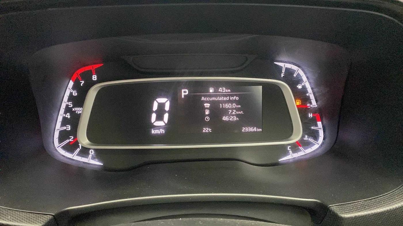 2020 KIA SONET GTX PLUS 1.0 DCT, Petrol, Automatic, 23,358 km, Odometer Image