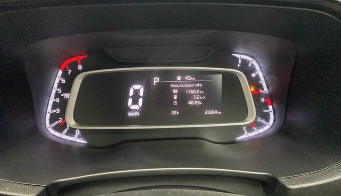 2020 KIA SONET GTX PLUS 1.0 DCT, Petrol, Automatic, 23,358 km, Odometer Image