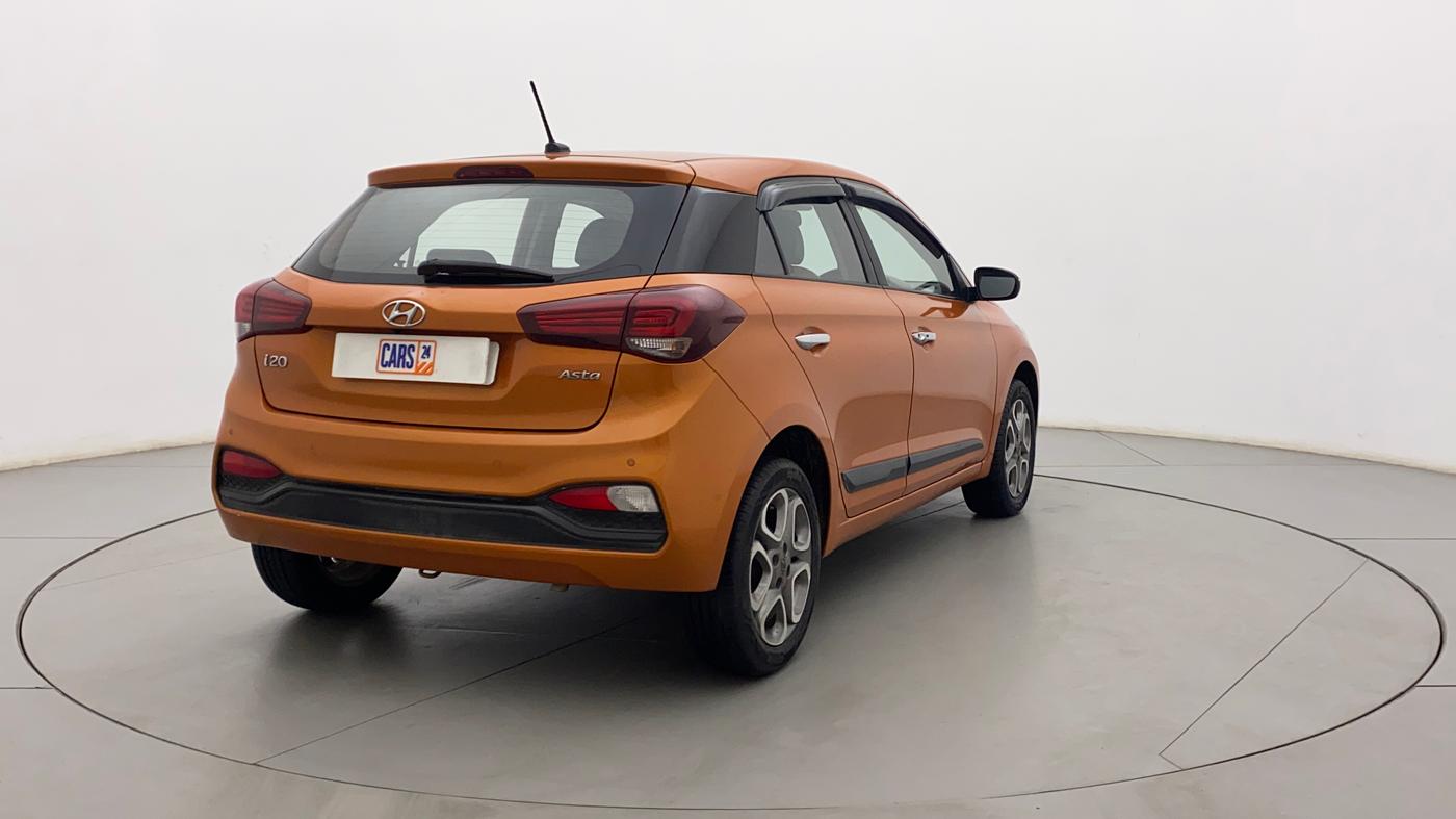 2019 Hyundai Elite i20 ASTA 1.2 (O), Petrol, Manual, 22,782 km, Right Back Diagonal