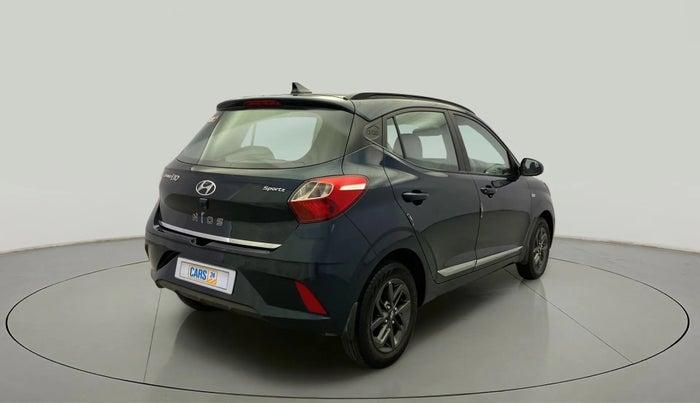 2020 Hyundai GRAND I10 NIOS SPORTZ AMT 1.2 KAPPA VTVT, Petrol, Automatic, 52,648 km, Right Back Diagonal