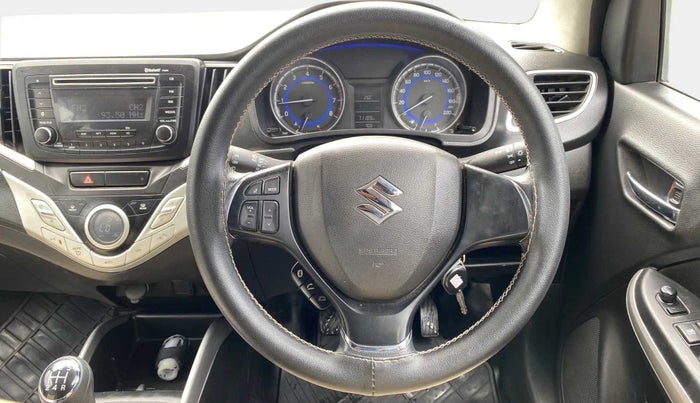 2016 Maruti Baleno DELTA PETROL 1.2, Petrol, Manual, 71,192 km, Steering Wheel Close Up