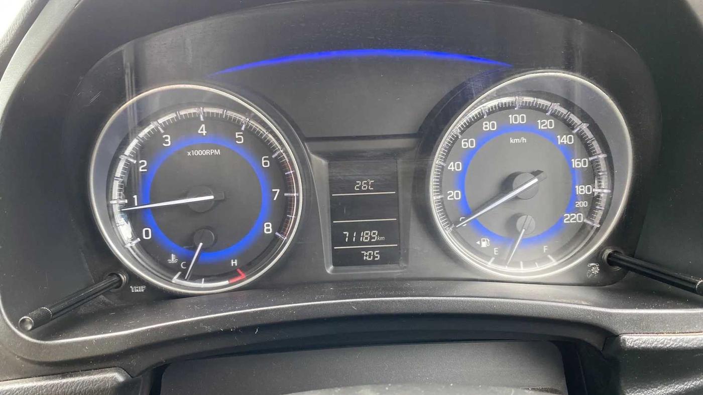 2016 Maruti Baleno DELTA PETROL 1.2, Petrol, Manual, 71,192 km, Odometer Image