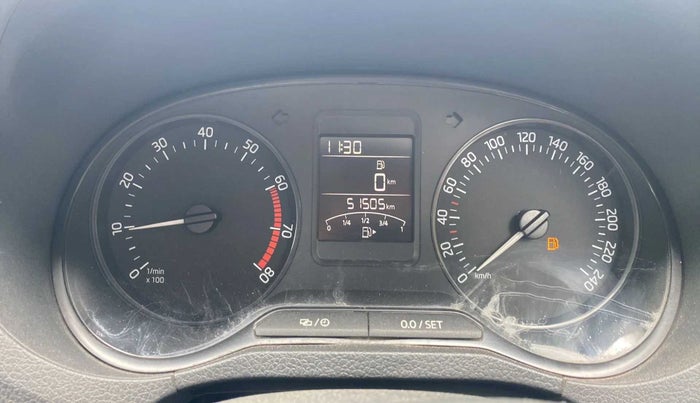 2018 Skoda Rapid STYLE 1.6 MPI, Petrol, Manual, 51,476 km, Odometer Image
