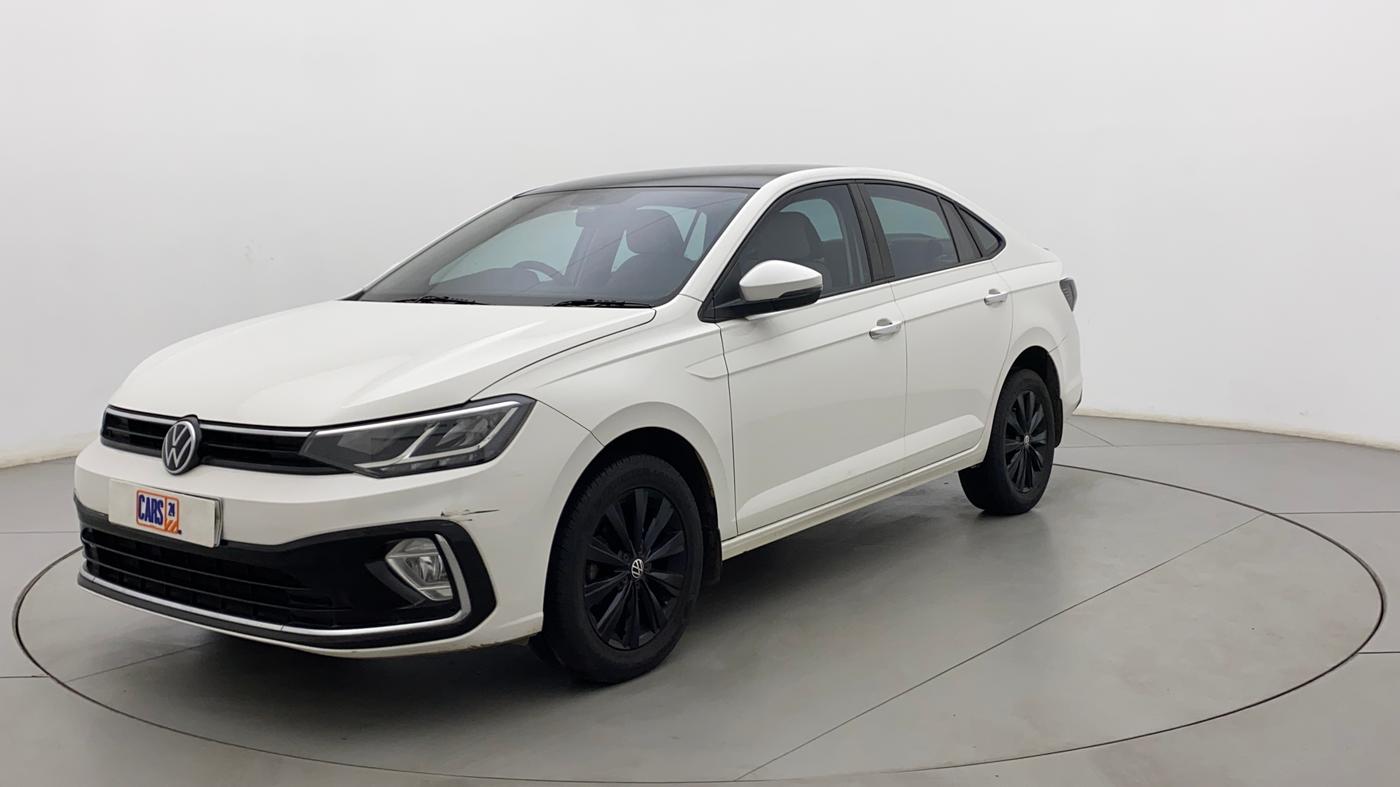 2022 Volkswagen VIRTUS HIGHLINE TSI 1.0 MT, Petrol, Manual, 18,651 km, Left Front Diagonal