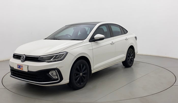 2022 Volkswagen VIRTUS HIGHLINE TSI 1.0 MT, Petrol, Manual, 18,651 km, Left Front Diagonal