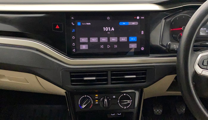 2022 Volkswagen VIRTUS HIGHLINE TSI 1.0 MT, Petrol, Manual, 18,651 km, Air Conditioner