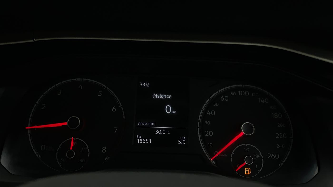 2022 Volkswagen VIRTUS HIGHLINE TSI 1.0 MT, Petrol, Manual, 18,651 km, Odometer Image