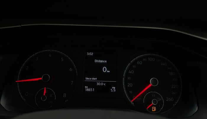 2022 Volkswagen VIRTUS HIGHLINE TSI 1.0 MT, Petrol, Manual, 18,651 km, Odometer Image