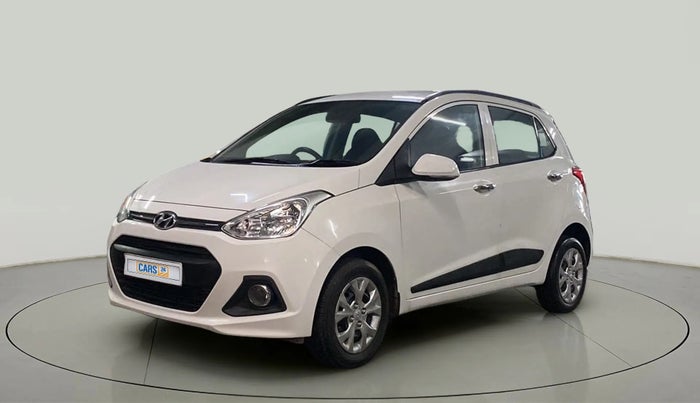 2014 Hyundai Grand i10 SPORTZ 1.2 KAPPA VTVT, Petrol, Manual, 78,904 km, Left Front Diagonal