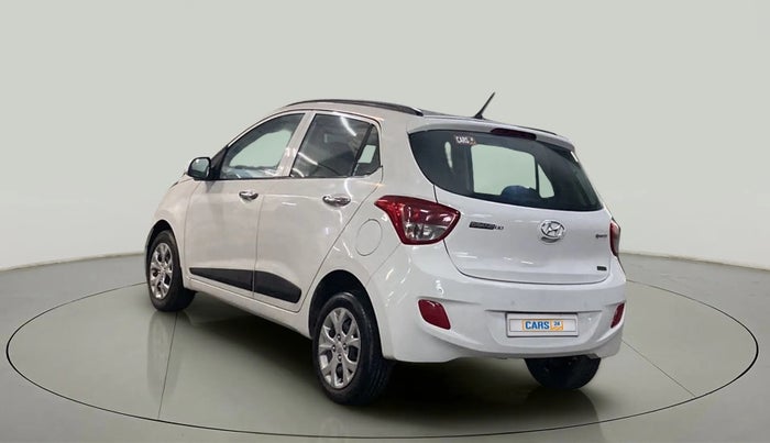 2014 Hyundai Grand i10 SPORTZ 1.2 KAPPA VTVT, Petrol, Manual, 78,904 km, Left Back Diagonal