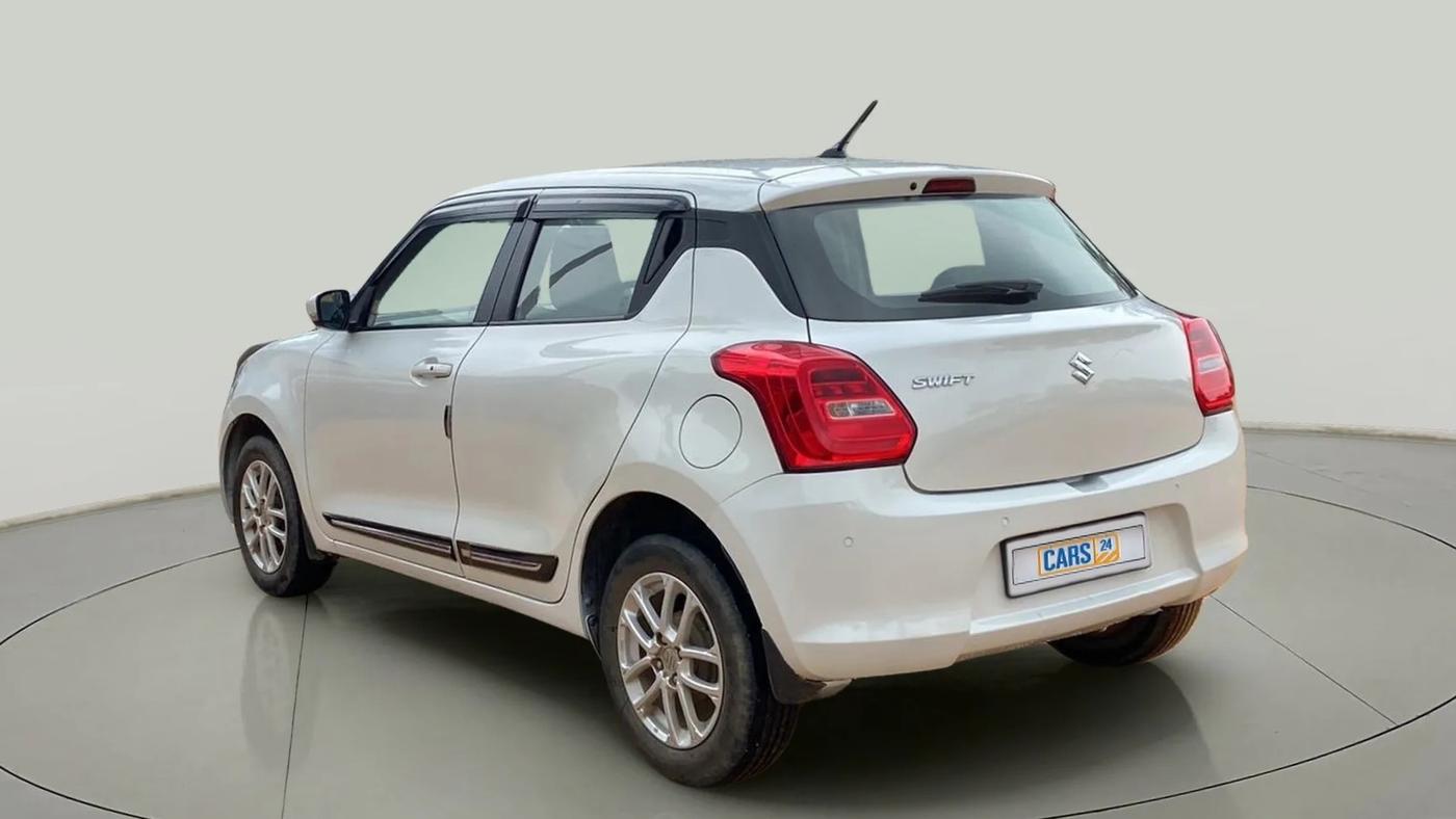 2018 Maruti Swift ZXI AMT, Petrol, Automatic, 46,341 km, Left Back Diagonal