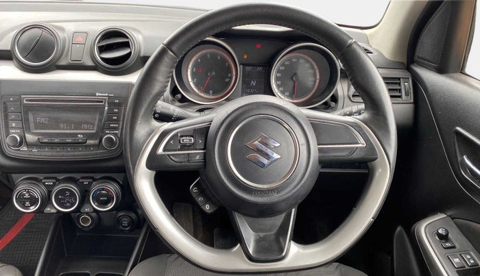 2018 Maruti Swift ZXI AMT, Petrol, Automatic, 46,341 km, Steering Wheel Close Up