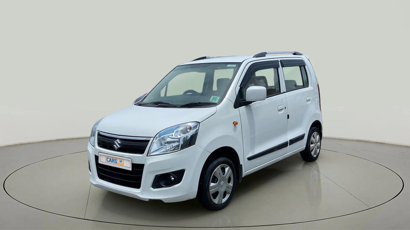 2017 Maruti Wagon R 1.0 VXI, Petrol, Manual, 15,496 km, Left Front Diagonal
