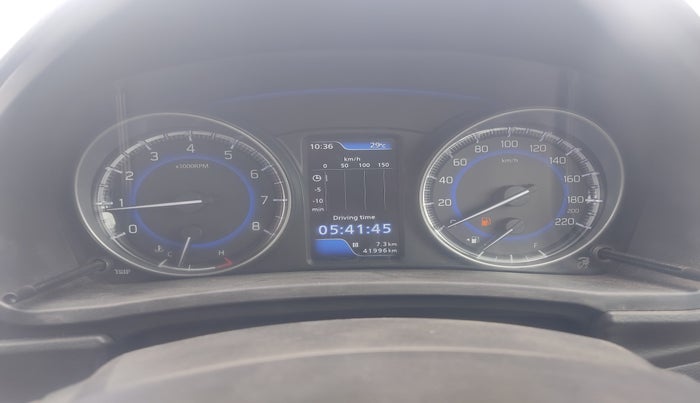 2017 Maruti Baleno ZETA PETROL 1.2, Petrol, Manual, 42,009 km, Odometer Image