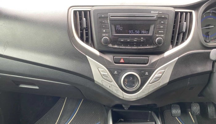 2017 Maruti Baleno ZETA PETROL 1.2, Petrol, Manual, 42,009 km, Air Conditioner