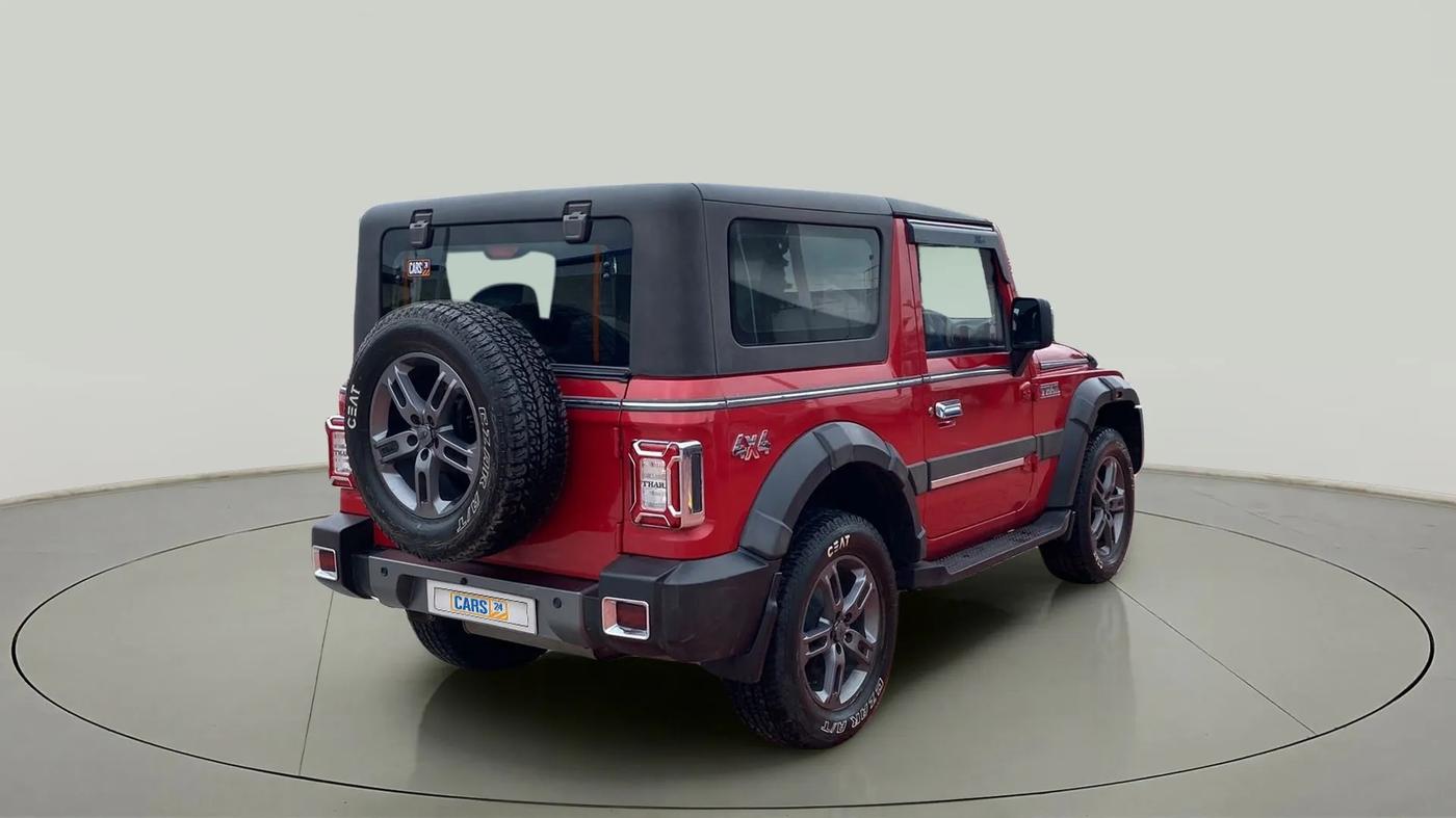2022 Mahindra Thar LX HT PETROL 4WD MT, Petrol, Manual, 32,473 km, Right Back Diagonal