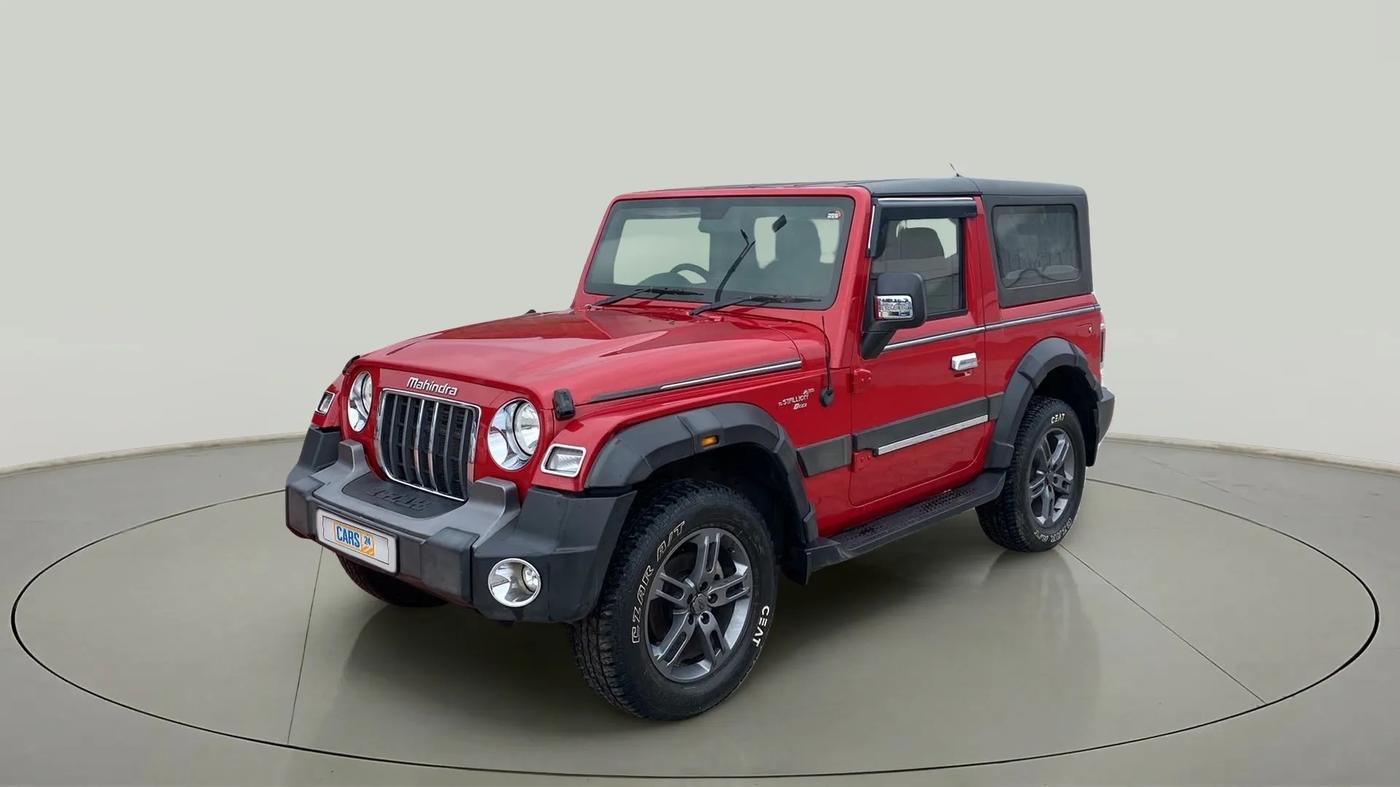 2022 Mahindra Thar LX HT PETROL 4WD MT, Petrol, Manual, 32,473 km, Left Front Diagonal