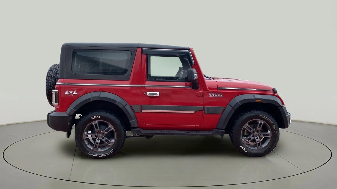 2022 Mahindra Thar LX HT PETROL 4WD MT, Petrol, Manual, 32,473 km, Right Side View
