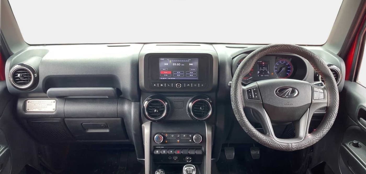 2022 Mahindra Thar LX HT PETROL 4WD MT, Petrol, Manual, 32,473 km, Dashboard