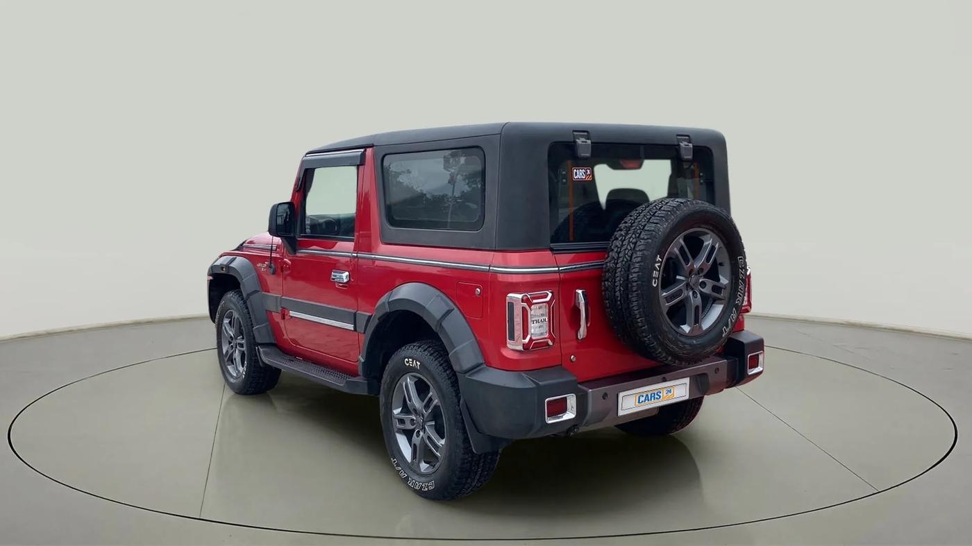 2022 Mahindra Thar LX HT PETROL 4WD MT, Petrol, Manual, 32,473 km, Left Back Diagonal