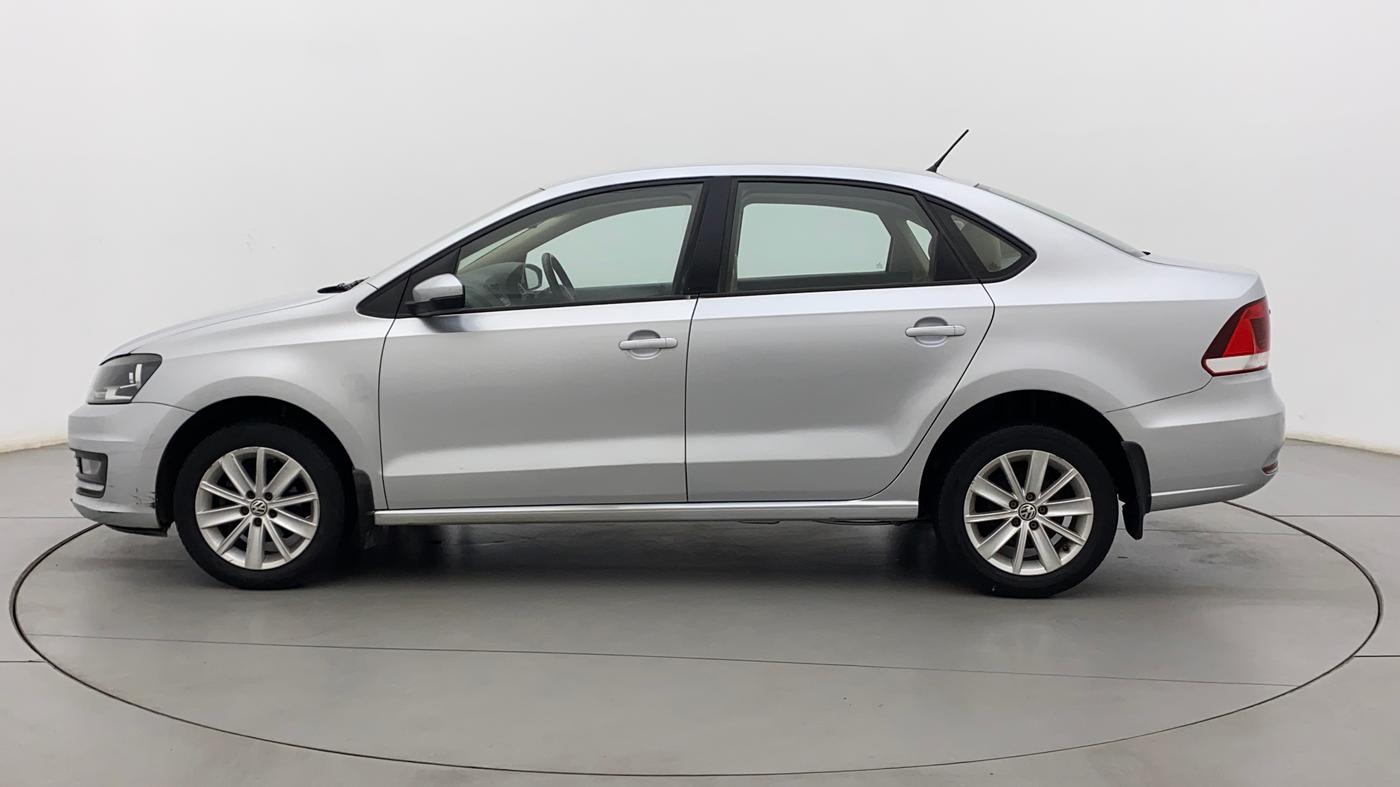2017 Volkswagen Vento HIGHLINE PLUS 1.2 AT 16 ALLOY, Petrol, Automatic, 41,766 km, Left Side