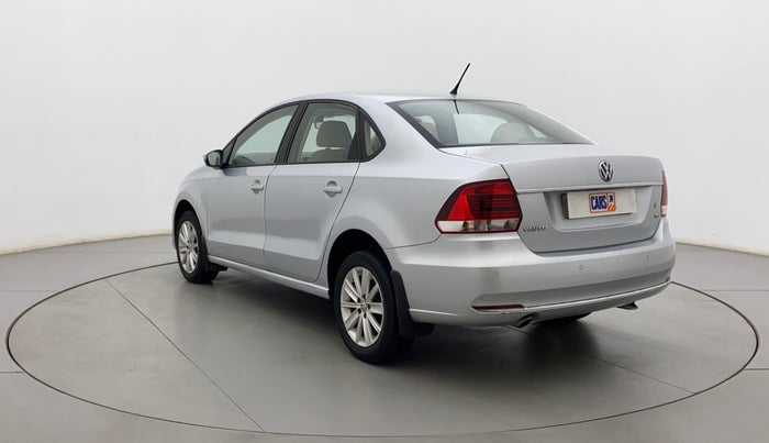 2017 Volkswagen Vento HIGHLINE PLUS 1.2 AT 16 ALLOY, Petrol, Automatic, 41,766 km, Left Back Diagonal