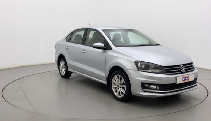 2017 Volkswagen Vento HIGHLINE PLUS 1.2 AT 16 ALLOY, Petrol, Automatic, 41,766 km, Right Front Diagonal