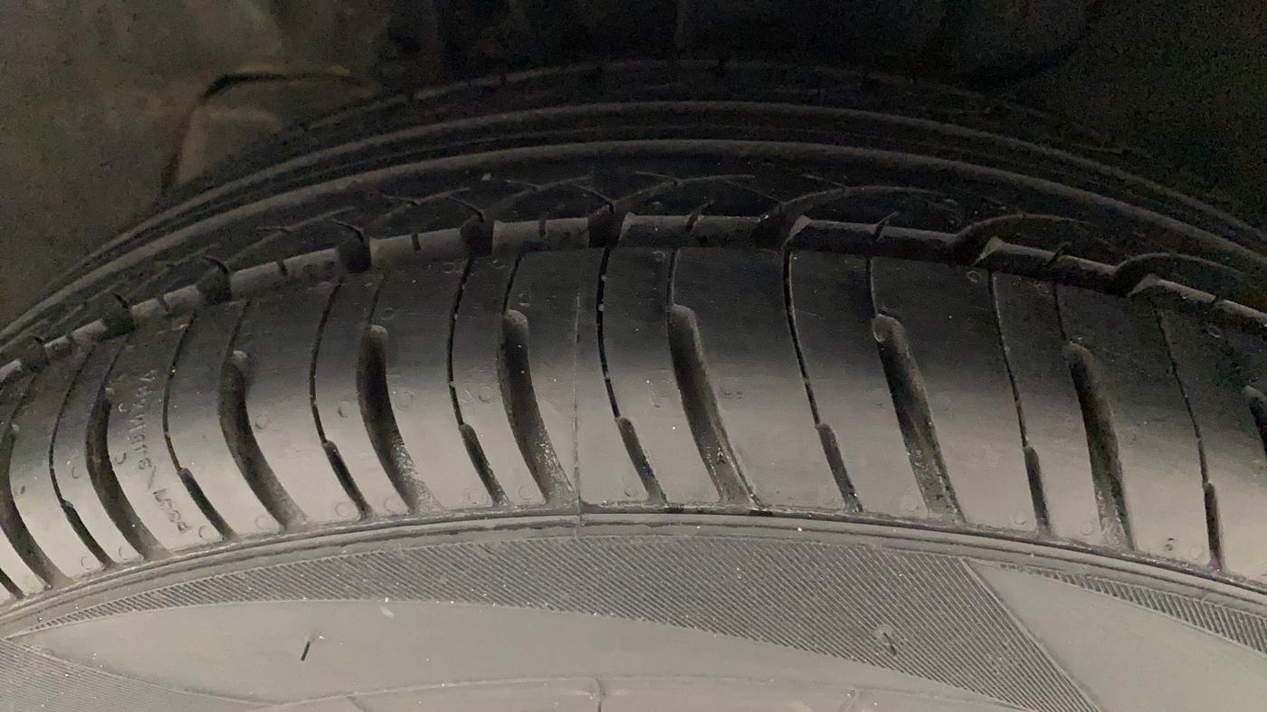 2019 Tata Tiago XZA PETROL, Petrol, Automatic, 21,298 km, Left Front Tyre Tread