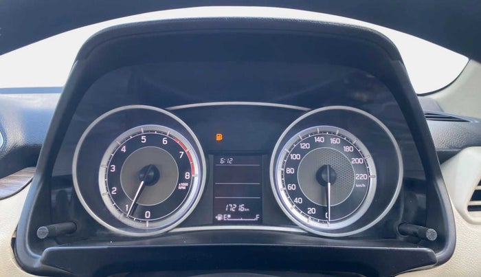 2020 Maruti Dzire VXI, Petrol, Manual, 17,204 km, Odometer Image