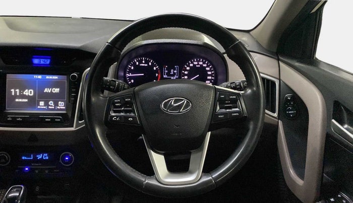 2018 Hyundai Creta SX AT 1.6 PETROL, Petrol, Automatic, 34,169 km, Steering Wheel Close Up