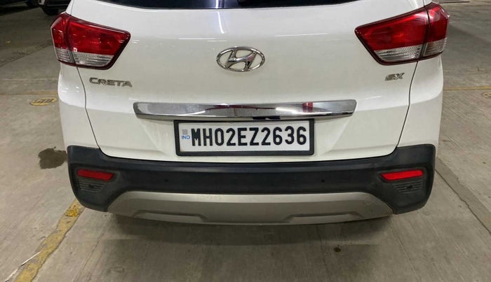 2018 Hyundai Creta SX AT 1.6 PETROL, Petrol, Automatic, 34,169 km, Rear bumper - Slightly dented