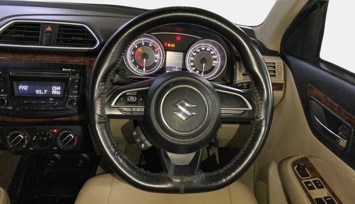 2019 Maruti Dzire VXI, Petrol, Manual, 39,018 km, Steering Wheel Close Up
