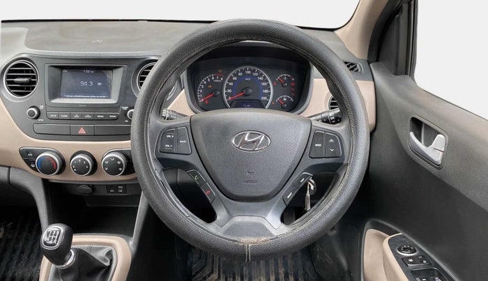 2017 Hyundai Grand i10 SPORTZ 1.2 KAPPA VTVT, Petrol, Manual, 59,102 km, Steering Wheel Close Up