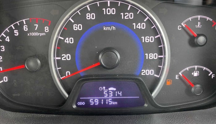 2017 Hyundai Grand i10 SPORTZ 1.2 KAPPA VTVT, Petrol, Manual, 59,102 km, Odometer Image