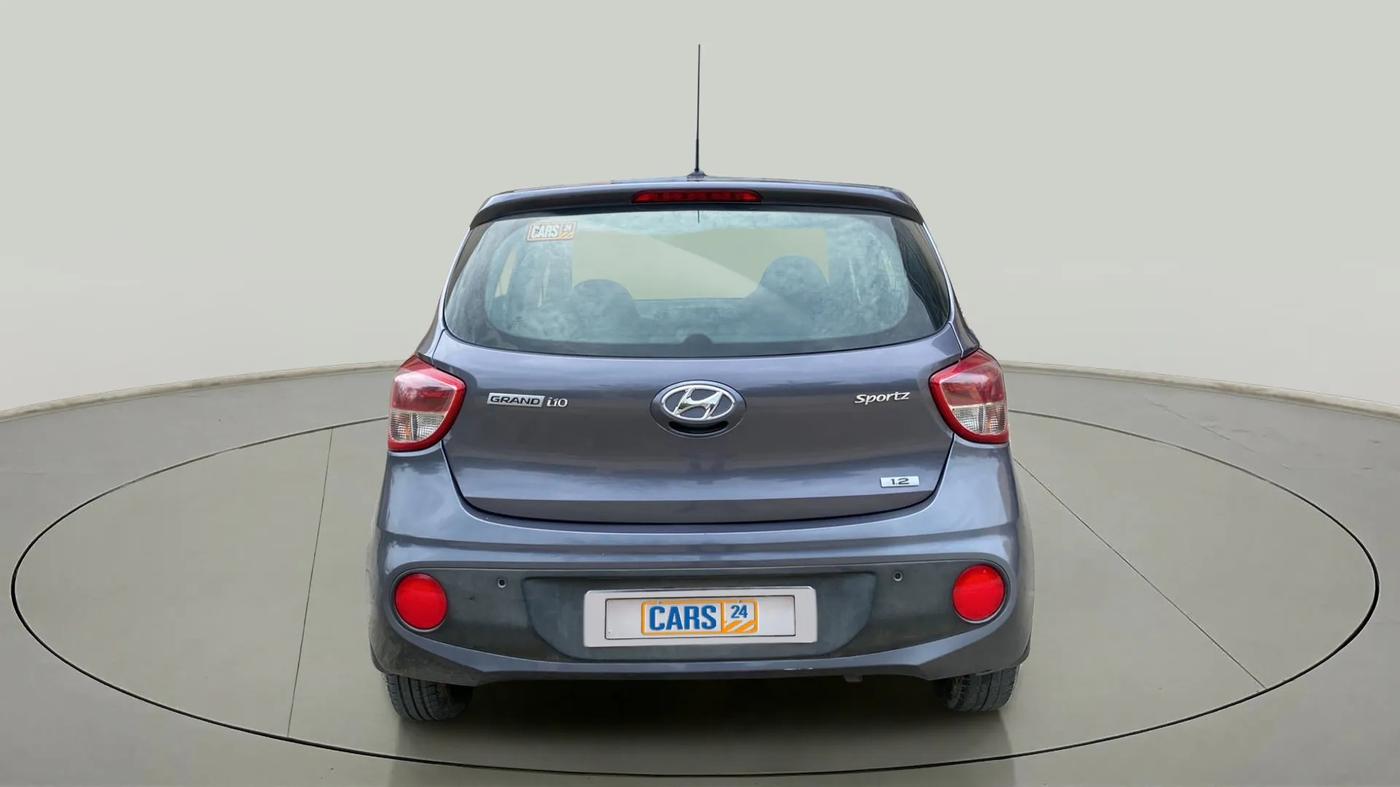2017 Hyundai Grand i10 SPORTZ 1.2 KAPPA VTVT, Petrol, Manual, 59,102 km, Back/Rear