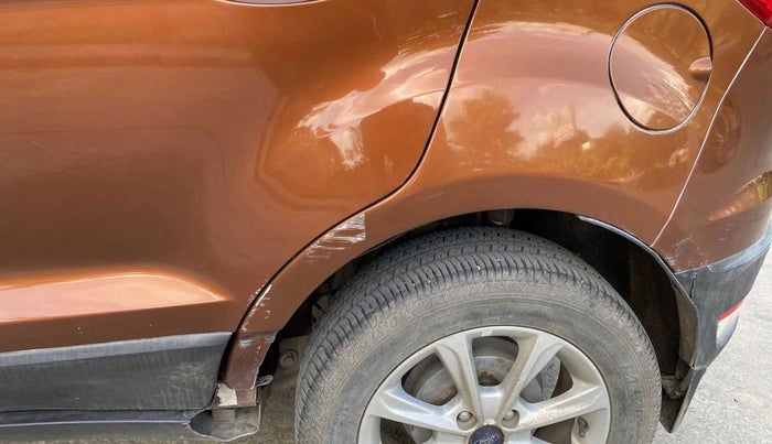 2019 Ford Ecosport TITANIUM 1.5L PETROL, Petrol, Manual, 39,462 km, Left quarter panel - Minor scratches