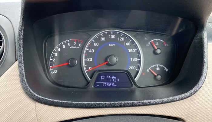 2017 Hyundai Grand i10 SPORTZ (O) AT 1.2 KAPPA VTVT, Petrol, Automatic, 17,931 km, Odometer Image