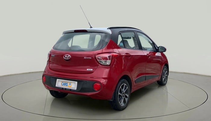 2017 Hyundai Grand i10 SPORTZ (O) AT 1.2 KAPPA VTVT, Petrol, Automatic, 17,931 km, Right Back Diagonal