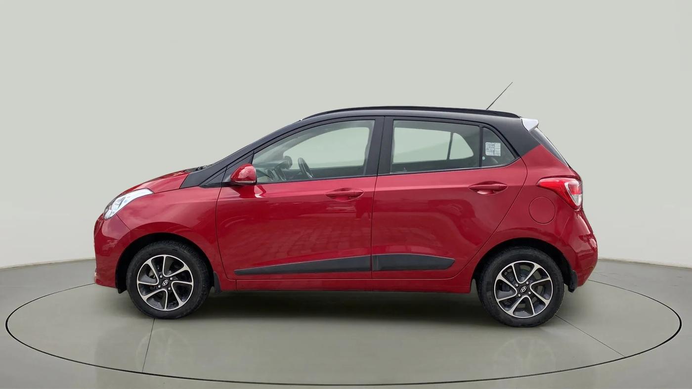 2017 Hyundai Grand i10 SPORTZ (O) AT 1.2 KAPPA VTVT, Petrol, Automatic, 17,931 km, Left Side