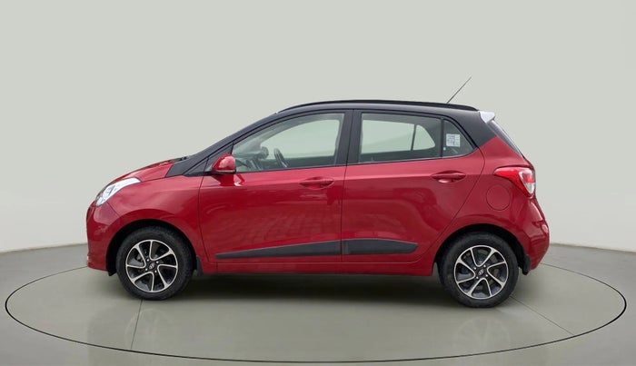 2017 Hyundai Grand i10 SPORTZ (O) AT 1.2 KAPPA VTVT, Petrol, Automatic, 17,931 km, Left Side