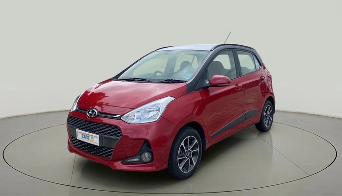 2017 Hyundai Grand i10 SPORTZ (O) AT 1.2 KAPPA VTVT, Petrol, Automatic, 17,931 km, Left Front Diagonal