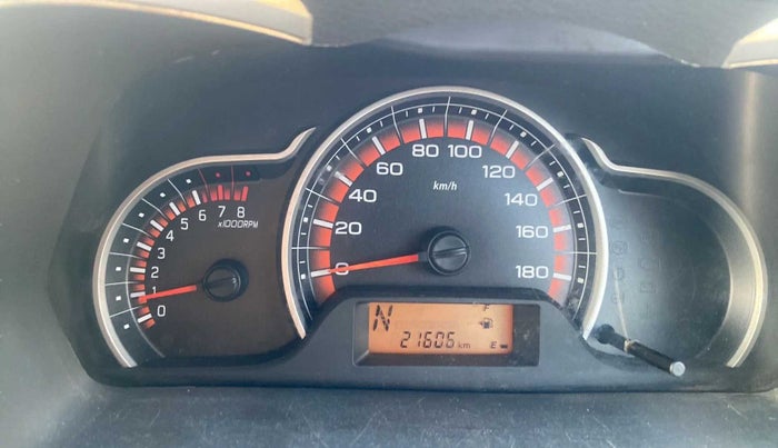 2016 Maruti Alto K10 VXI AMT, Petrol, Automatic, 21,604 km, Odometer Image
