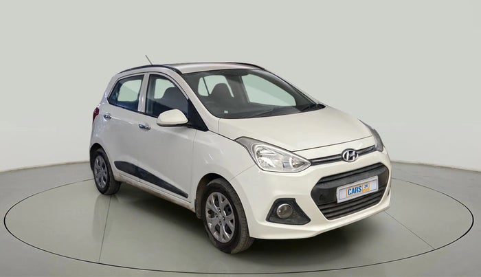 2014 Hyundai Grand i10 SPORTZ 1.2 KAPPA VTVT, Petrol, Manual, 60,457 km, Right Front Diagonal