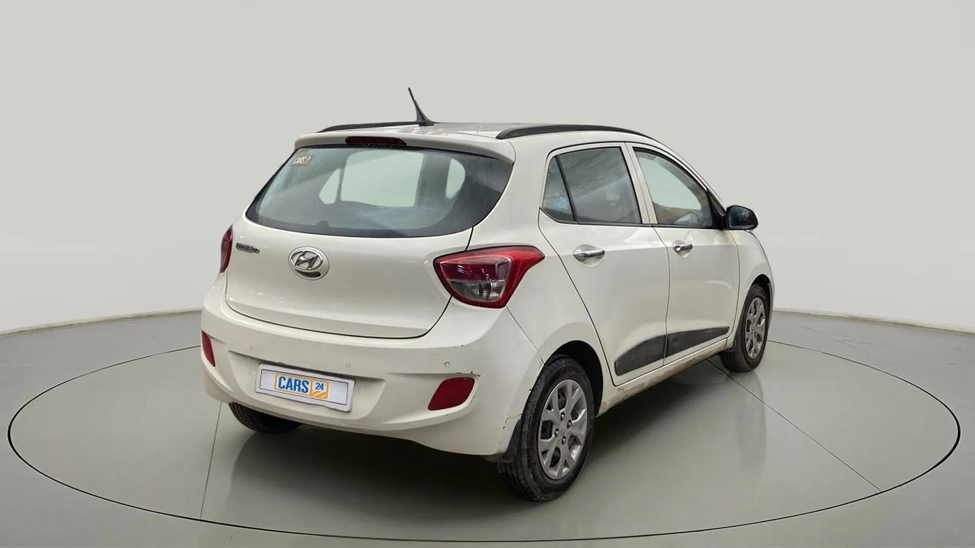 2014 Hyundai Grand i10 SPORTZ 1.2 KAPPA VTVT, Petrol, Manual, 60,457 km, Right Back Diagonal