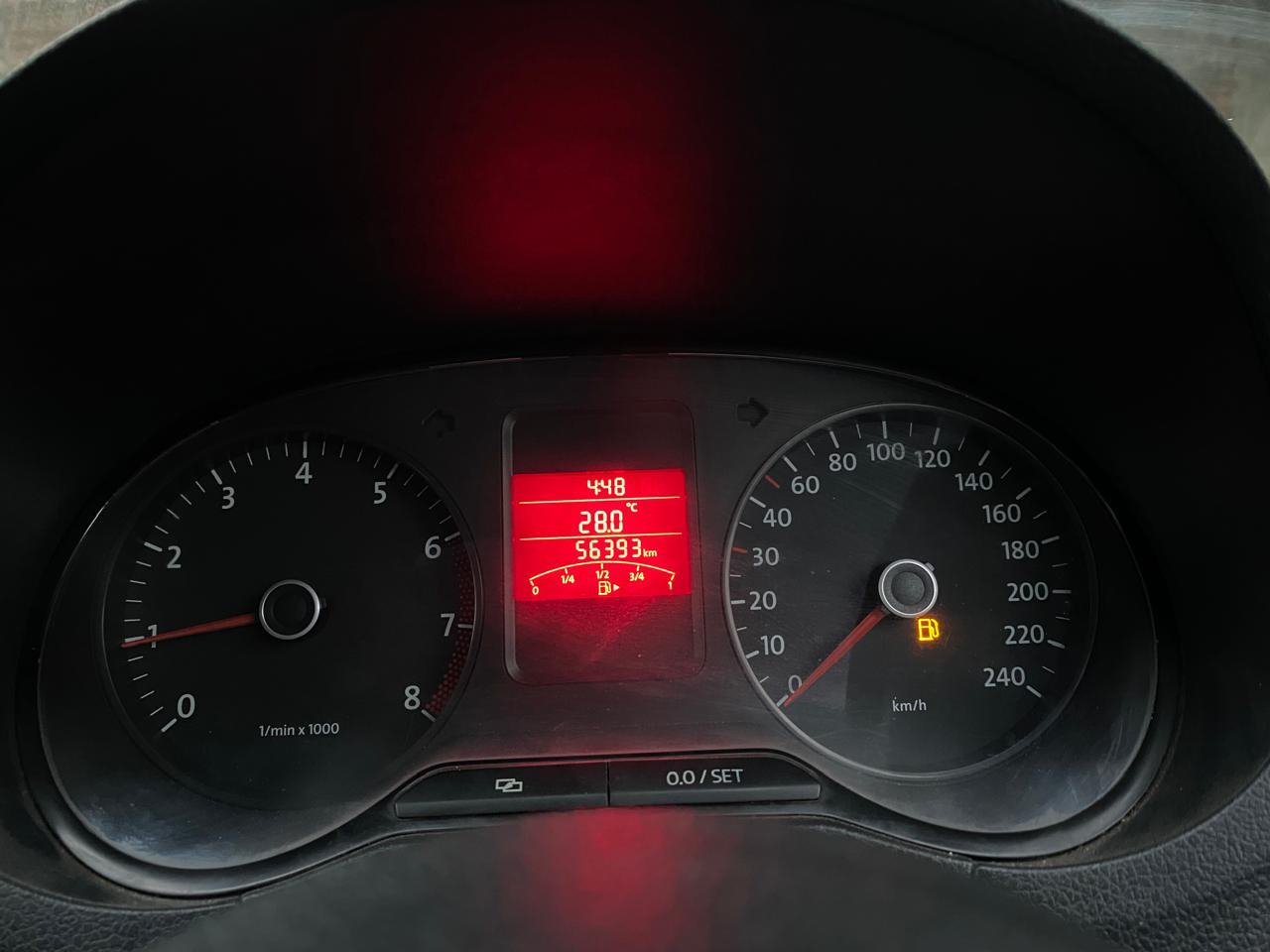 2013 Volkswagen Polo TRENDLINE 1.2L PETROL, Petrol, Manual, 56,738 km, Odometer Image